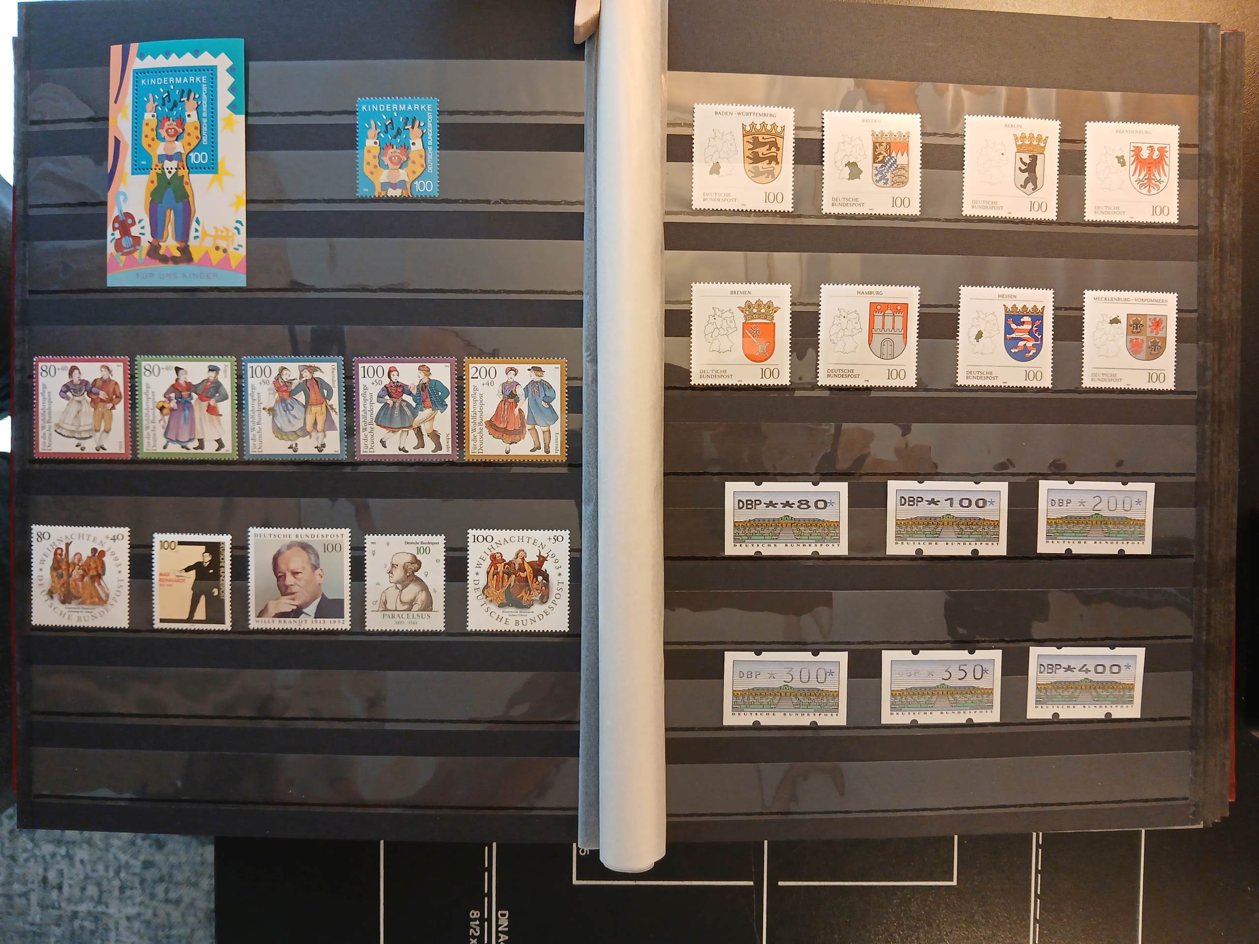 Vesttyskland (99) Postfrisk ** samling 1990 - 1999 begge år inklusive - Billede 6