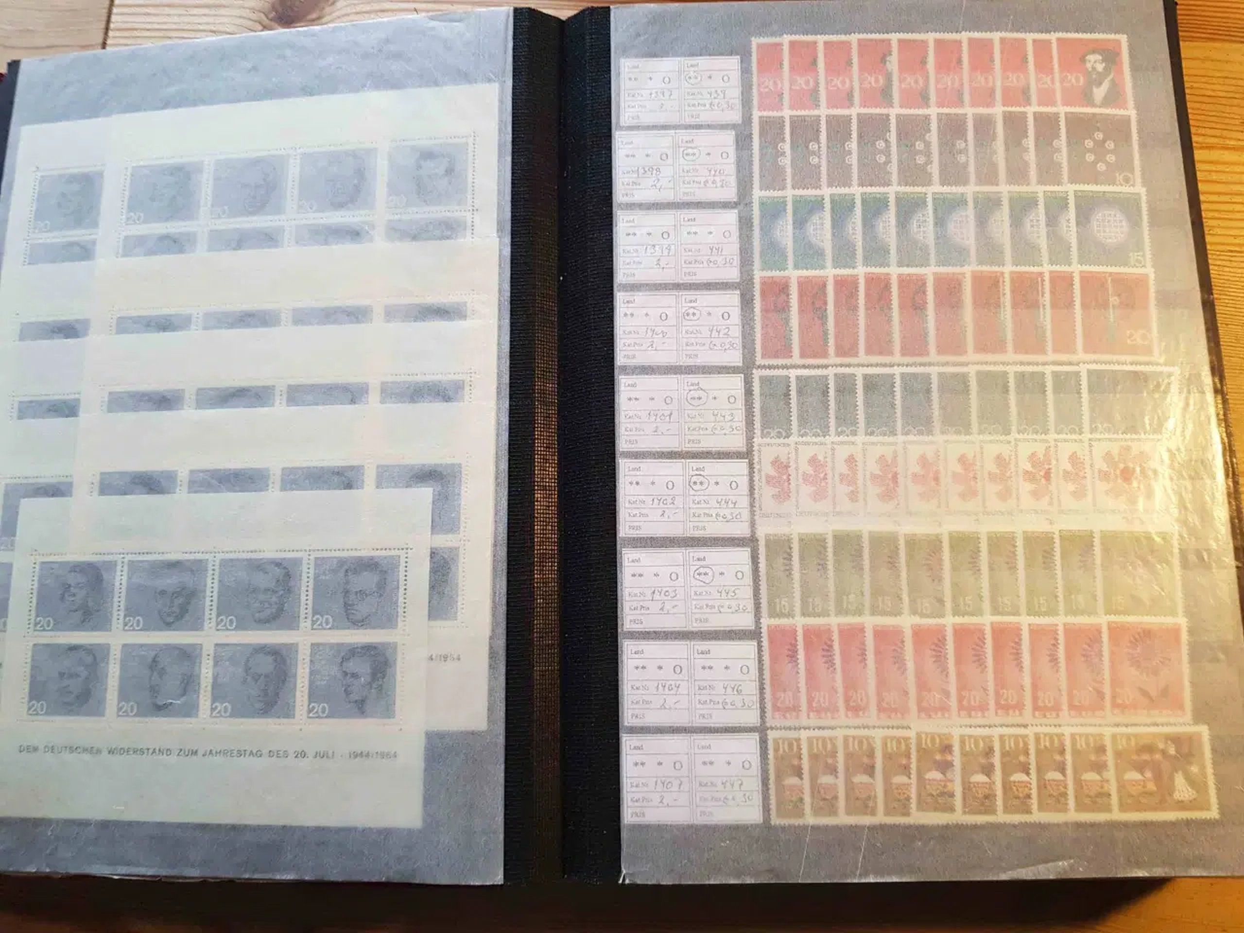 Vesttyskland (122) Postfriske ** frimærker i 3 kæmpe lagerbøger - Billede 11