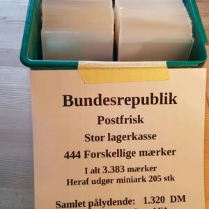 Vesttyskland (123) Postfrisk **. Stor lagerkasse