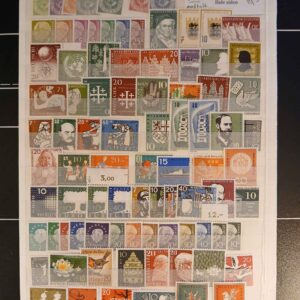 Vesttyskland (184) Postfrisk 1 planche med ældre frimærker.