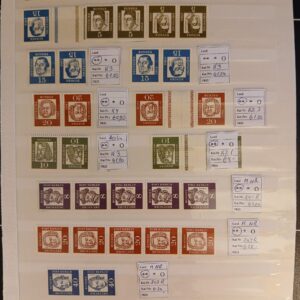 Vesttyskland (190) 5 Plancher med 6 sider