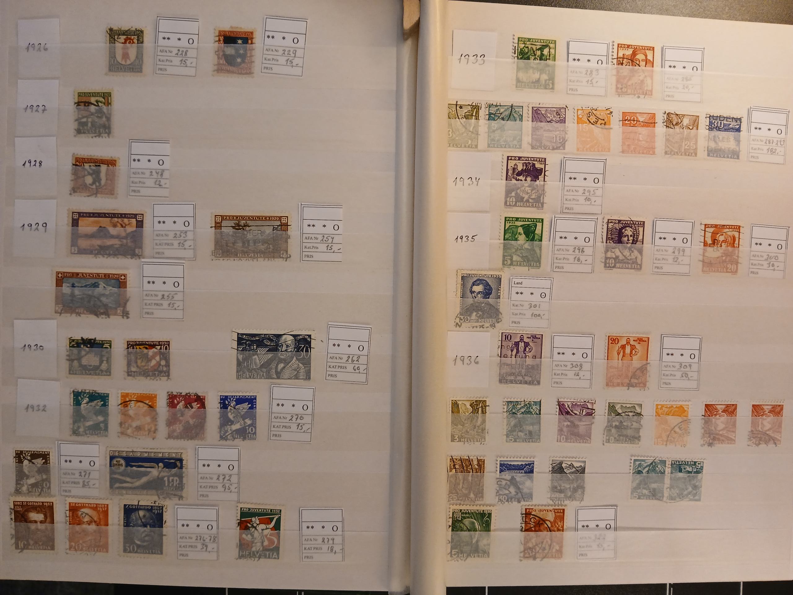 Schweiz (196) Kæmpesamling på 1.365 forskellige - Billede 5