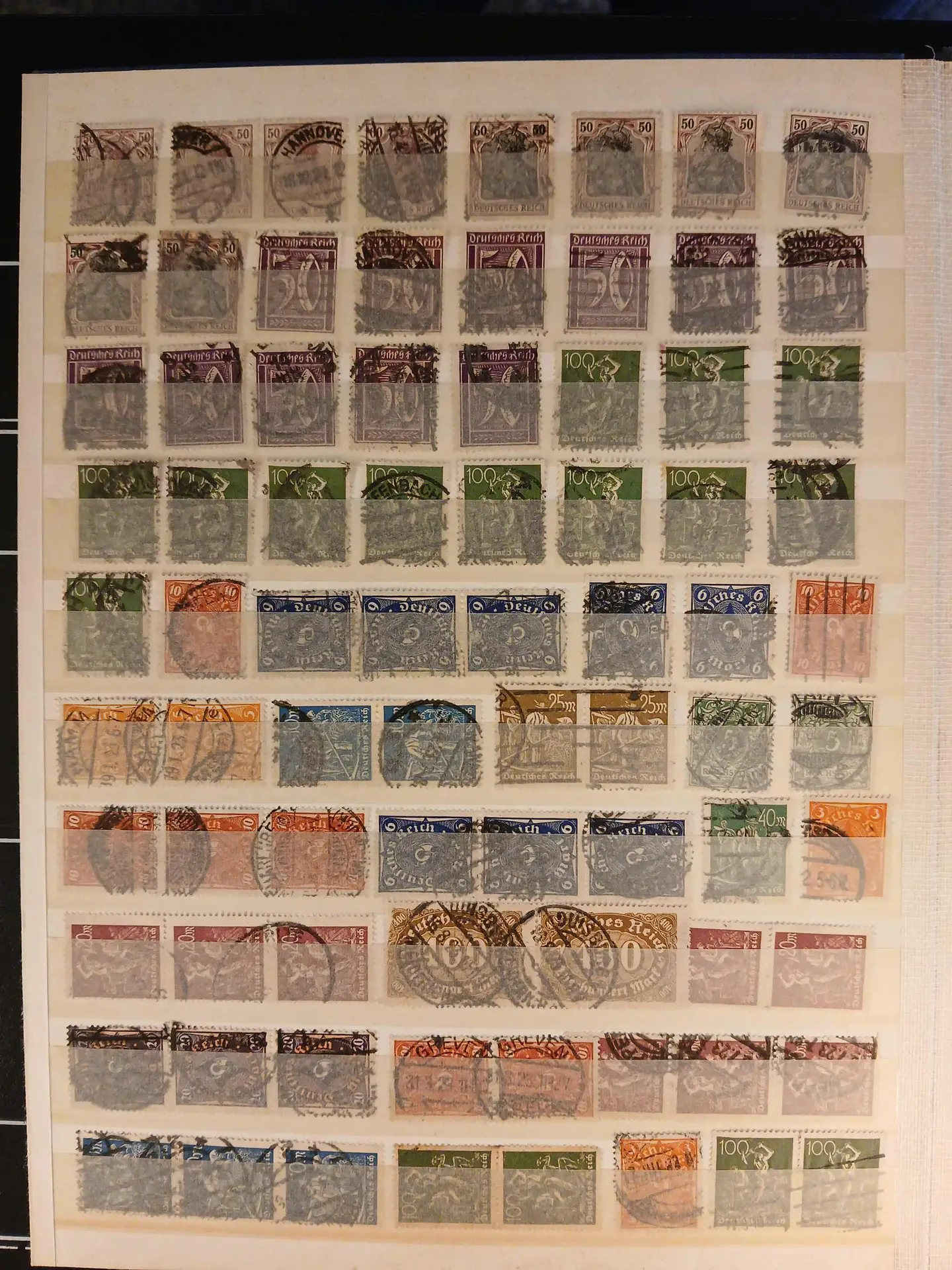 Deutsches Reich (201) Germaniamærker i massevis - Billede 12