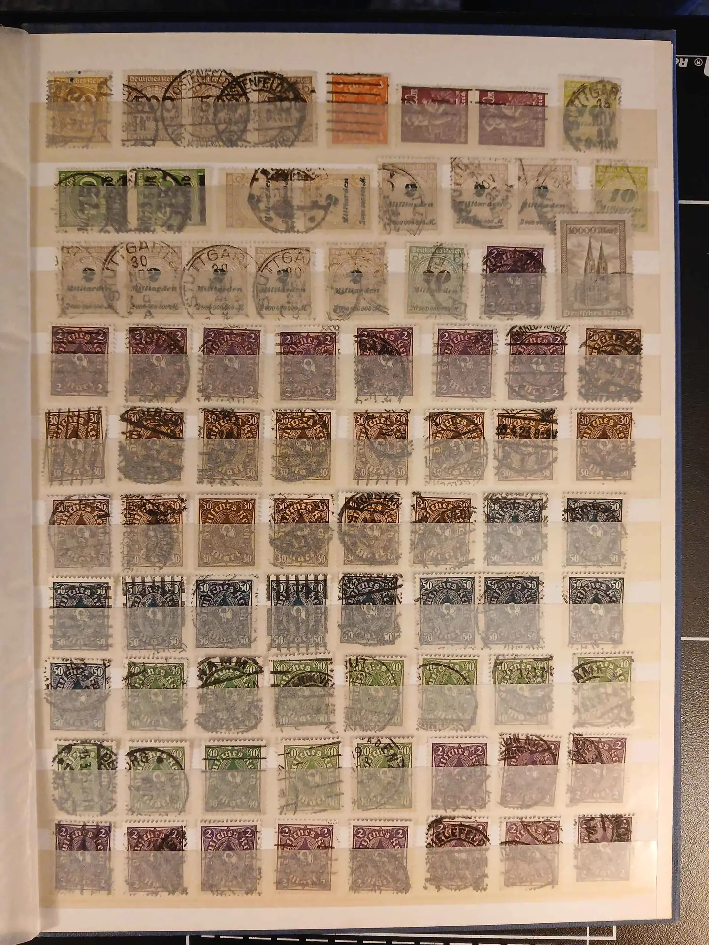 Deutsches Reich (201) Germaniamærker i massevis - Billede 13