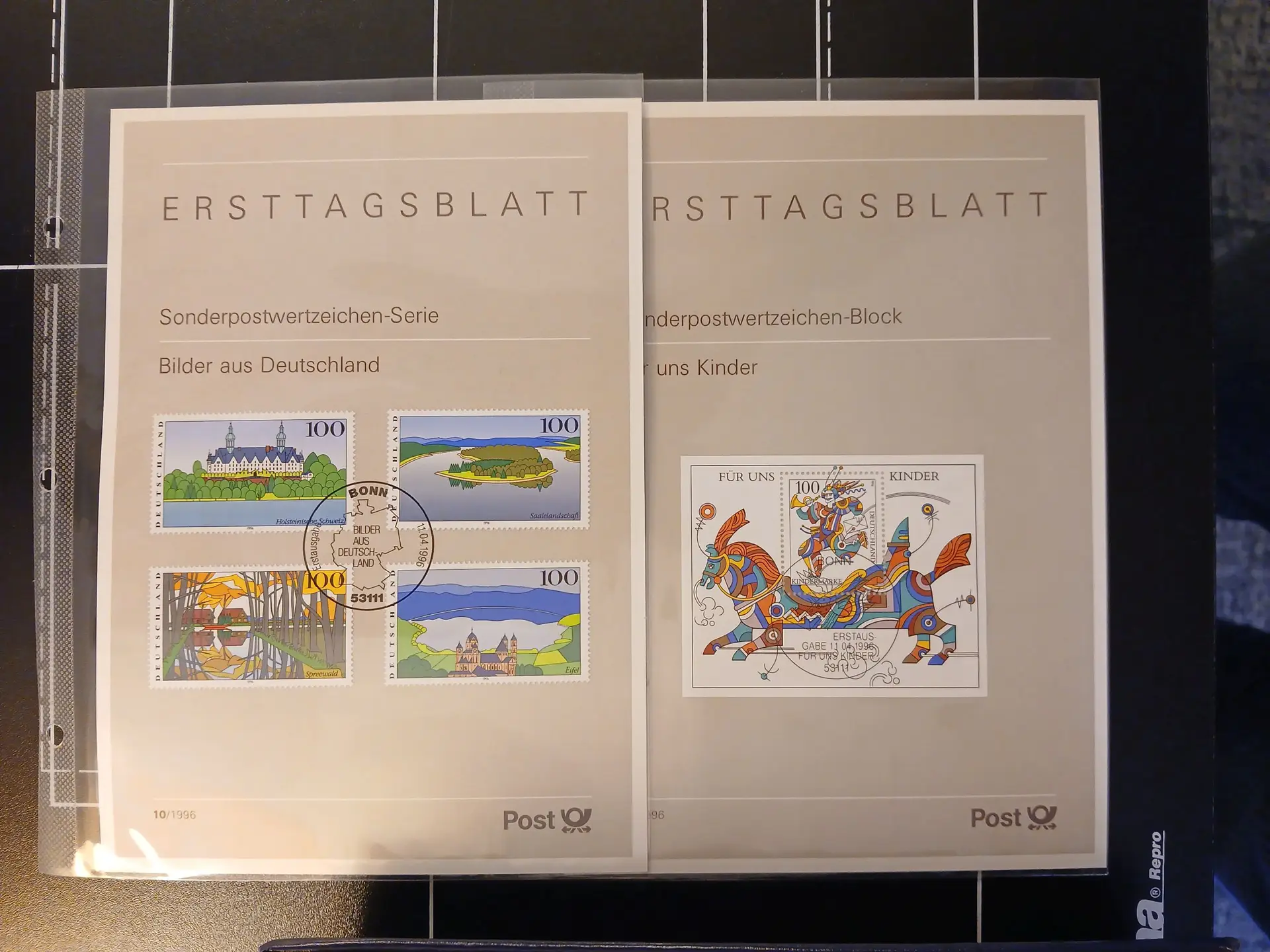 Tyskland (223) 9 Album med ETB (Førstedagsstemplinger). - Billede 4