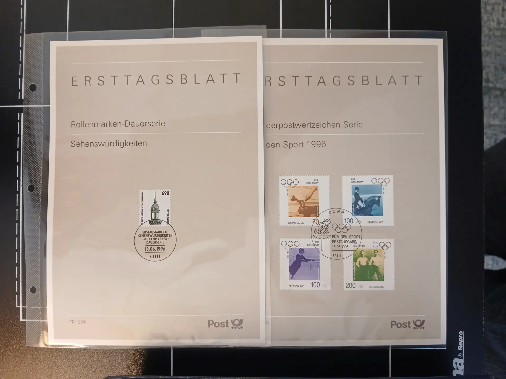 Tyskland (223) 9 Album med ETB (Førstedagsstemplinger). - Billede 5