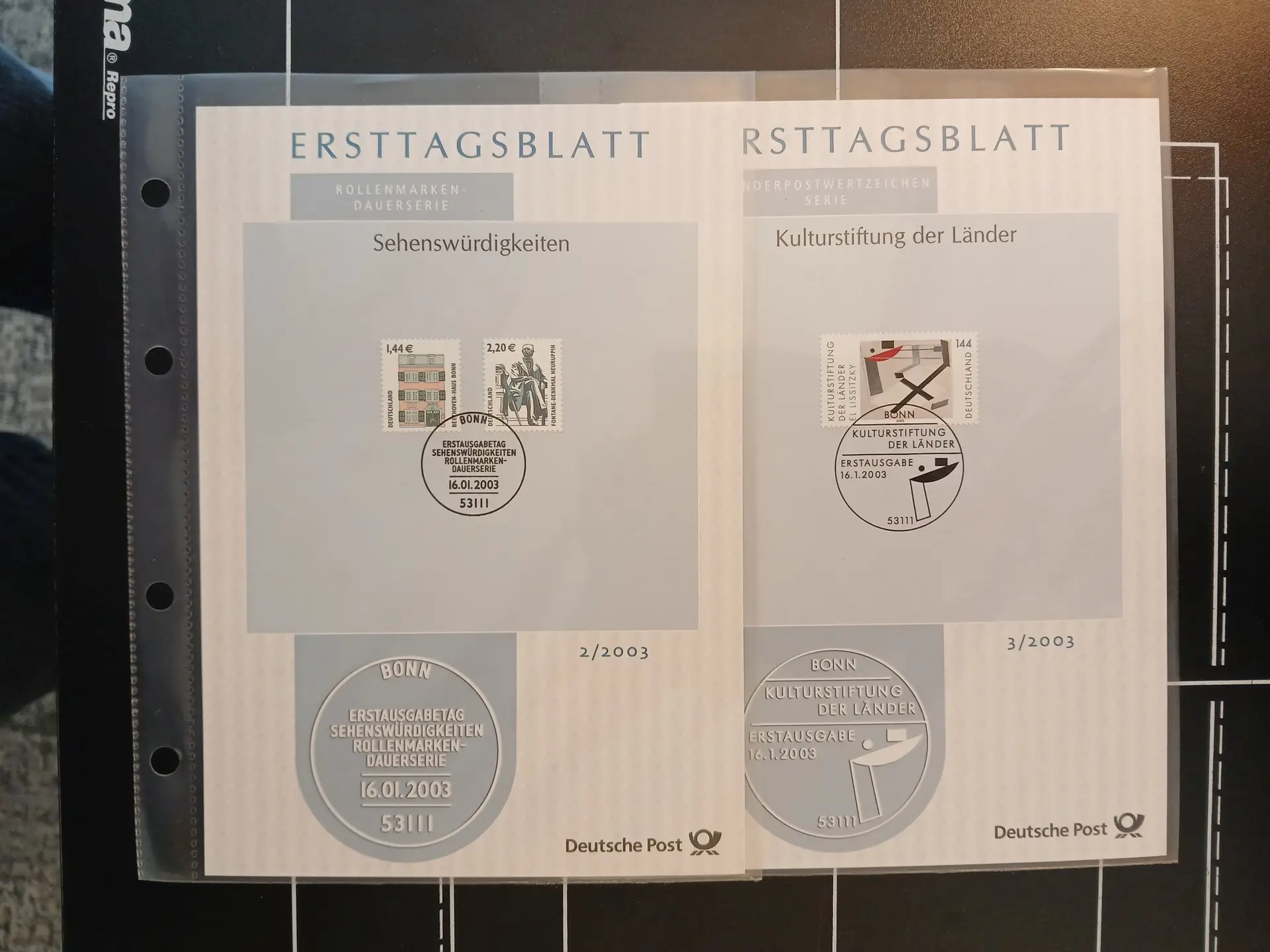 Tyskland (223) 9 Album med ETB (Førstedagsstemplinger). - Billede 11