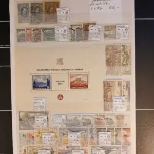 Tjekkoslovakiet (280) 5 Plancher med 10 sider