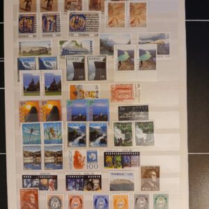 Norge (345) 5 Plancher med postfriske frimærker.