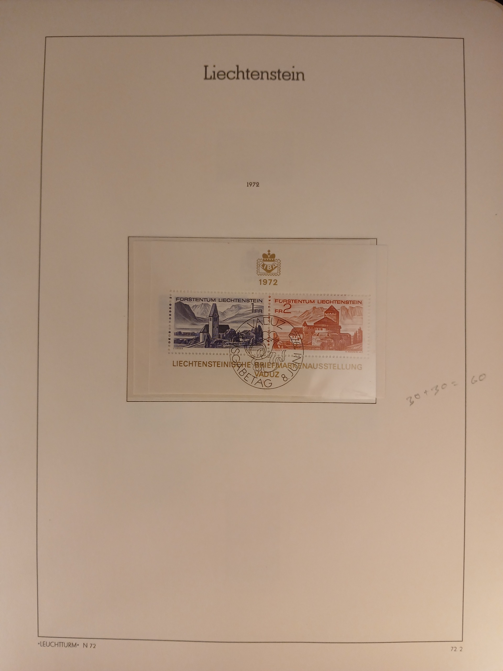 Liechtenstein (400) Postfriske frimærker fra 1965 til 1977. Tilsyneladende komplet - Billede 14