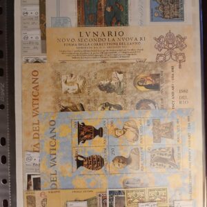 Vatican (434) planche med 2 sider