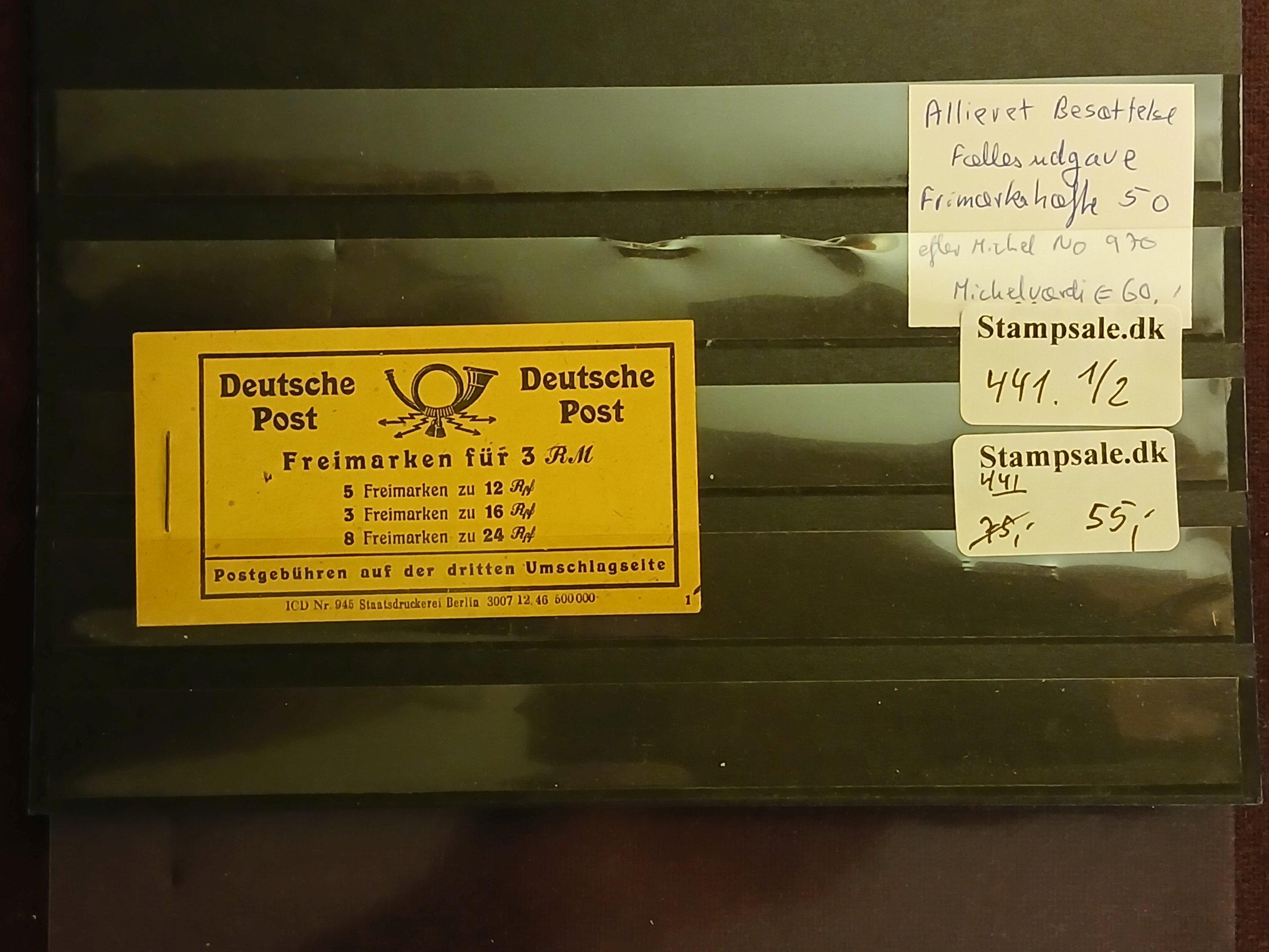 Tyskland Zoner (441) 2 plancher. 1 med et frimærkehæfte 50 - Billede 3
