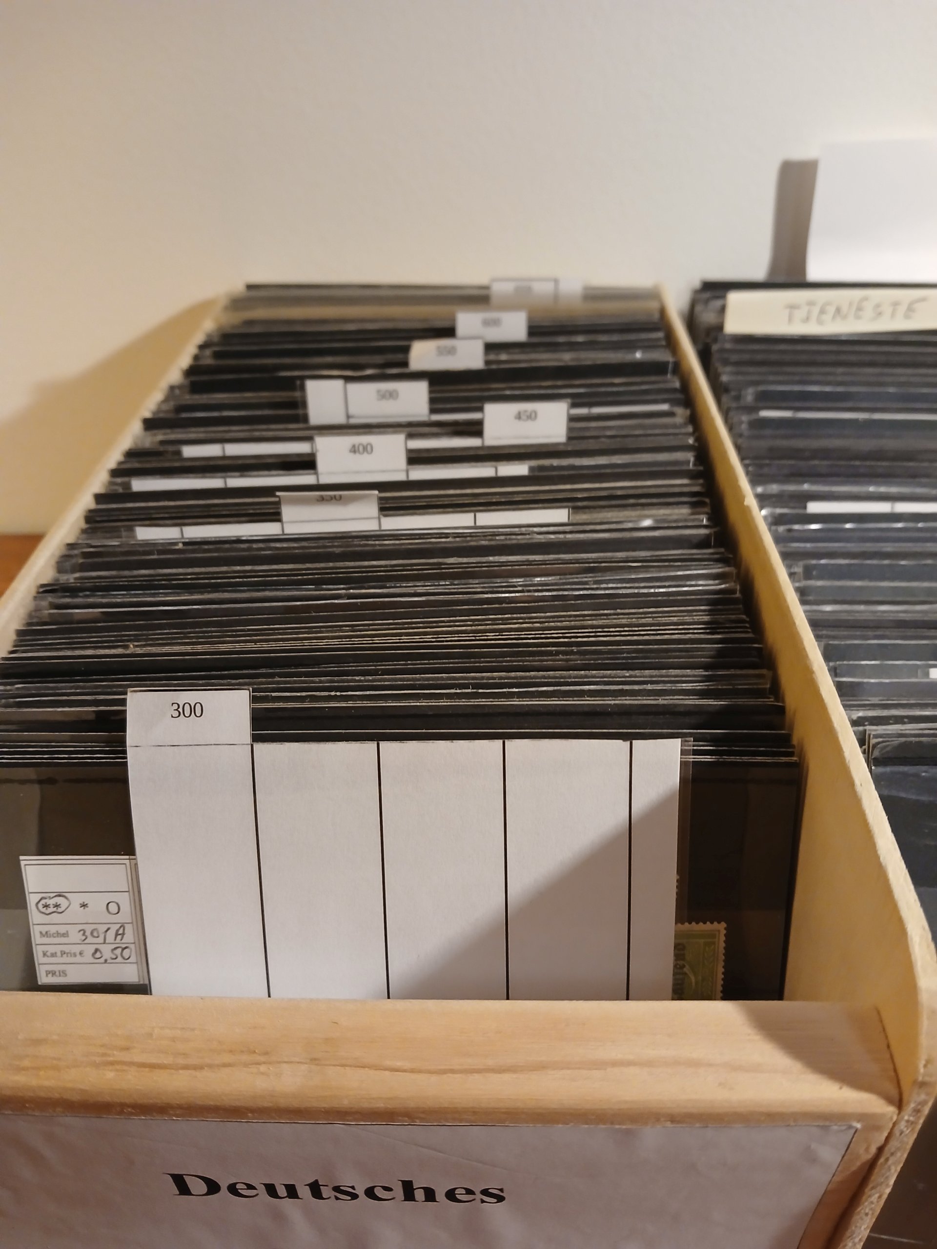 Deutsches Reich (455) Kartotek i 3 kasser I alt 956 plancher - Billede 5