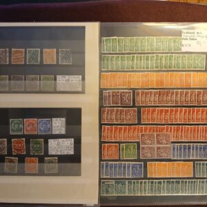 Deutsches Reich (484) 6 Plancher med 7 sider