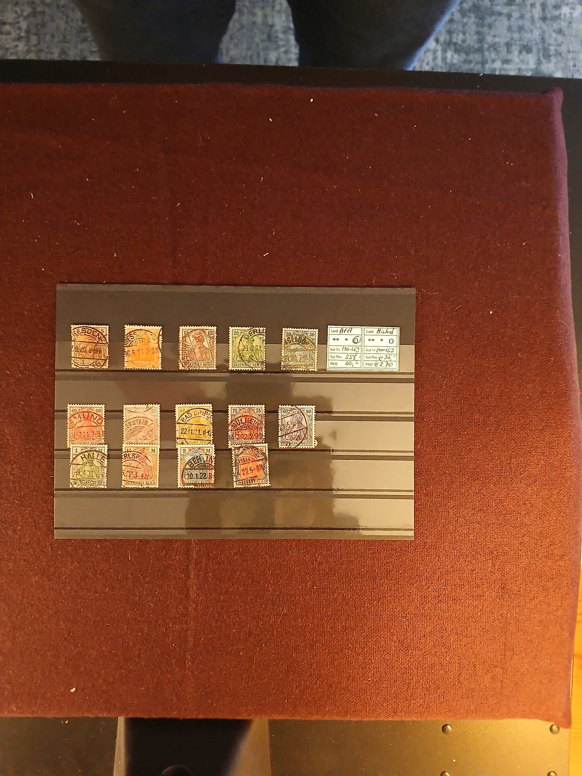 Deutsches Reich (484) 6 Plancher med 7 sider - Billede 5
