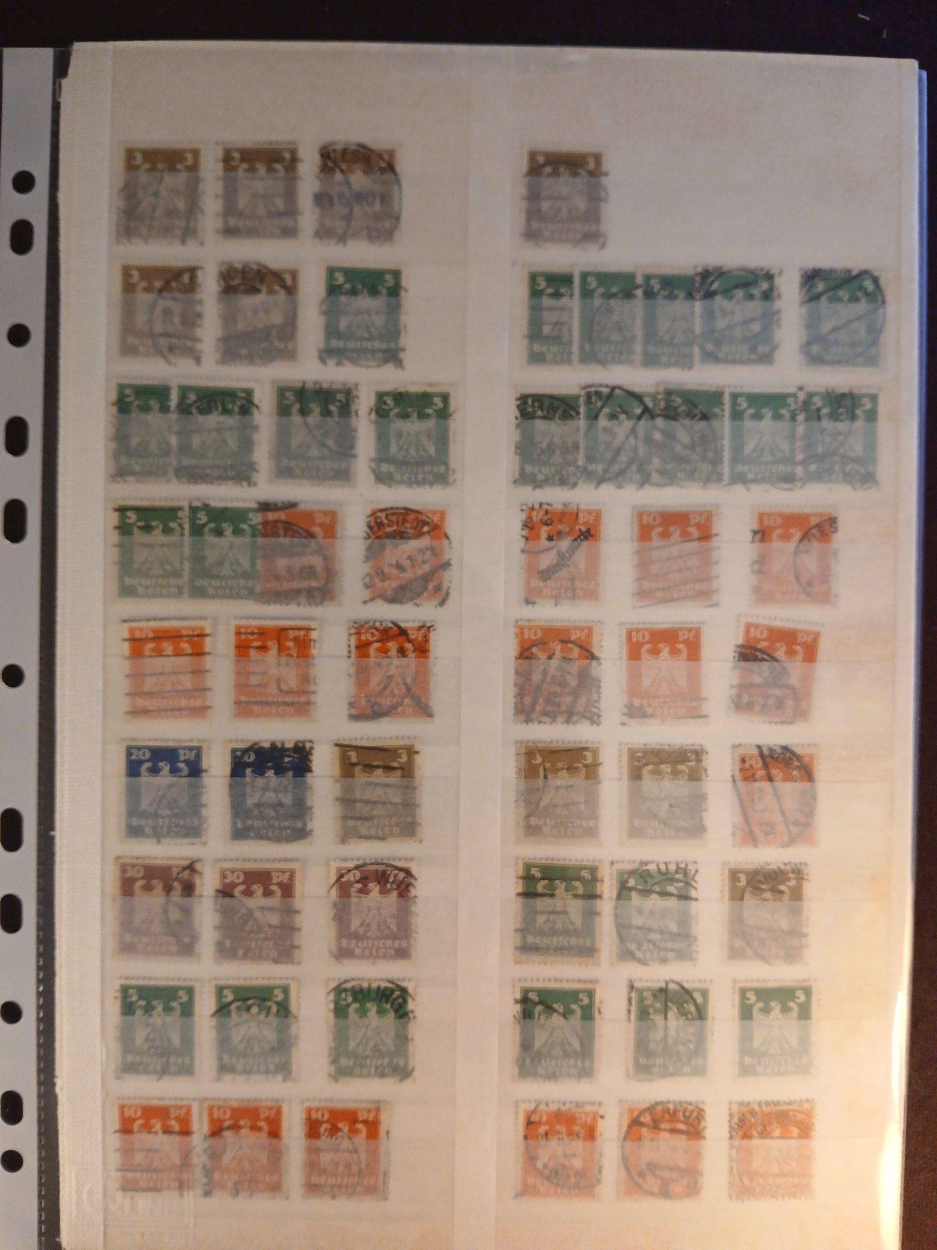 Deutsches Reich (506) 5 plancher plus en god sjat løse. - Billede 2