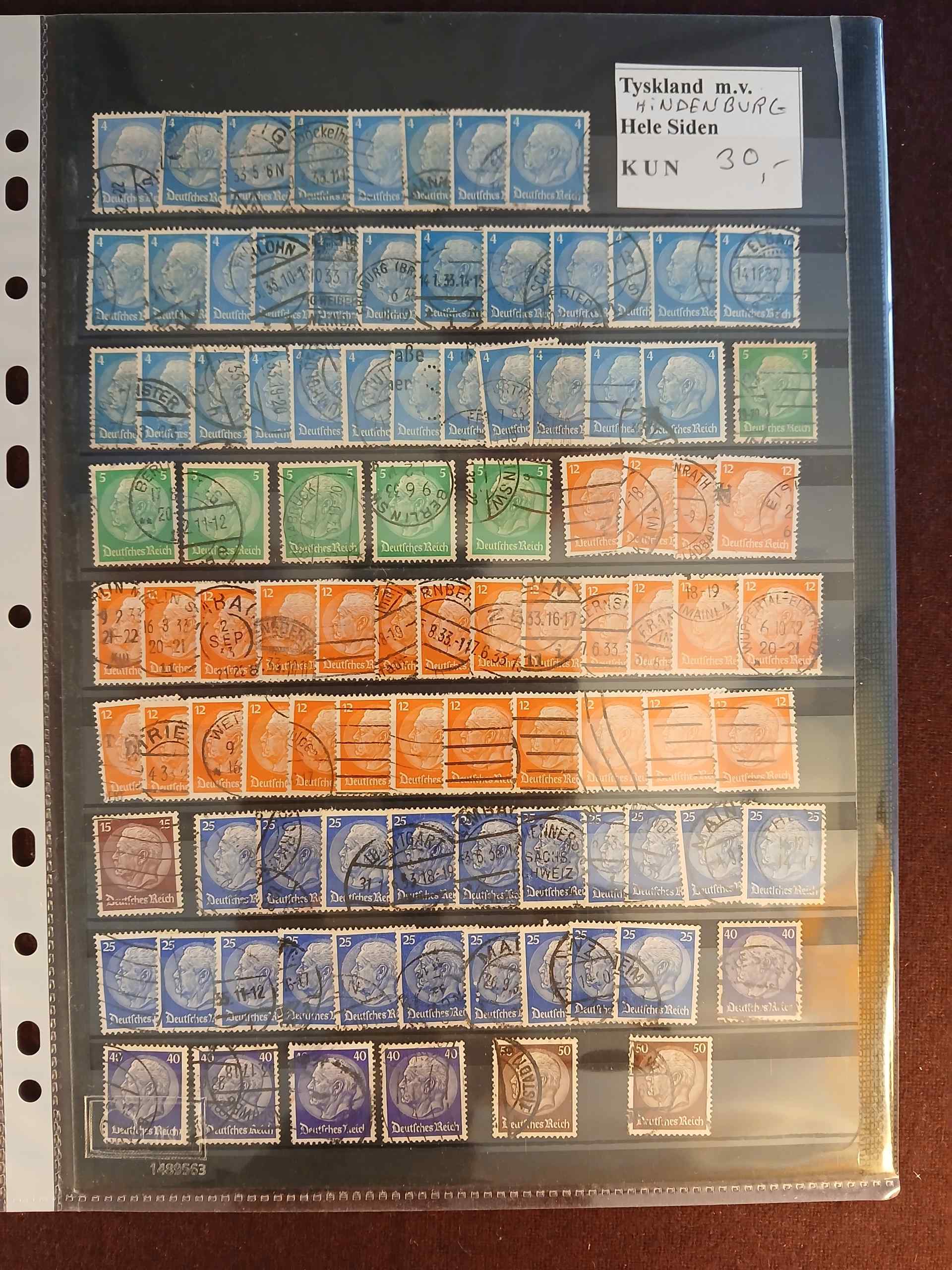 Deutsches Reich (513) og Generalgouvernementet. 5 Plancher og en sjat. - Billede 4